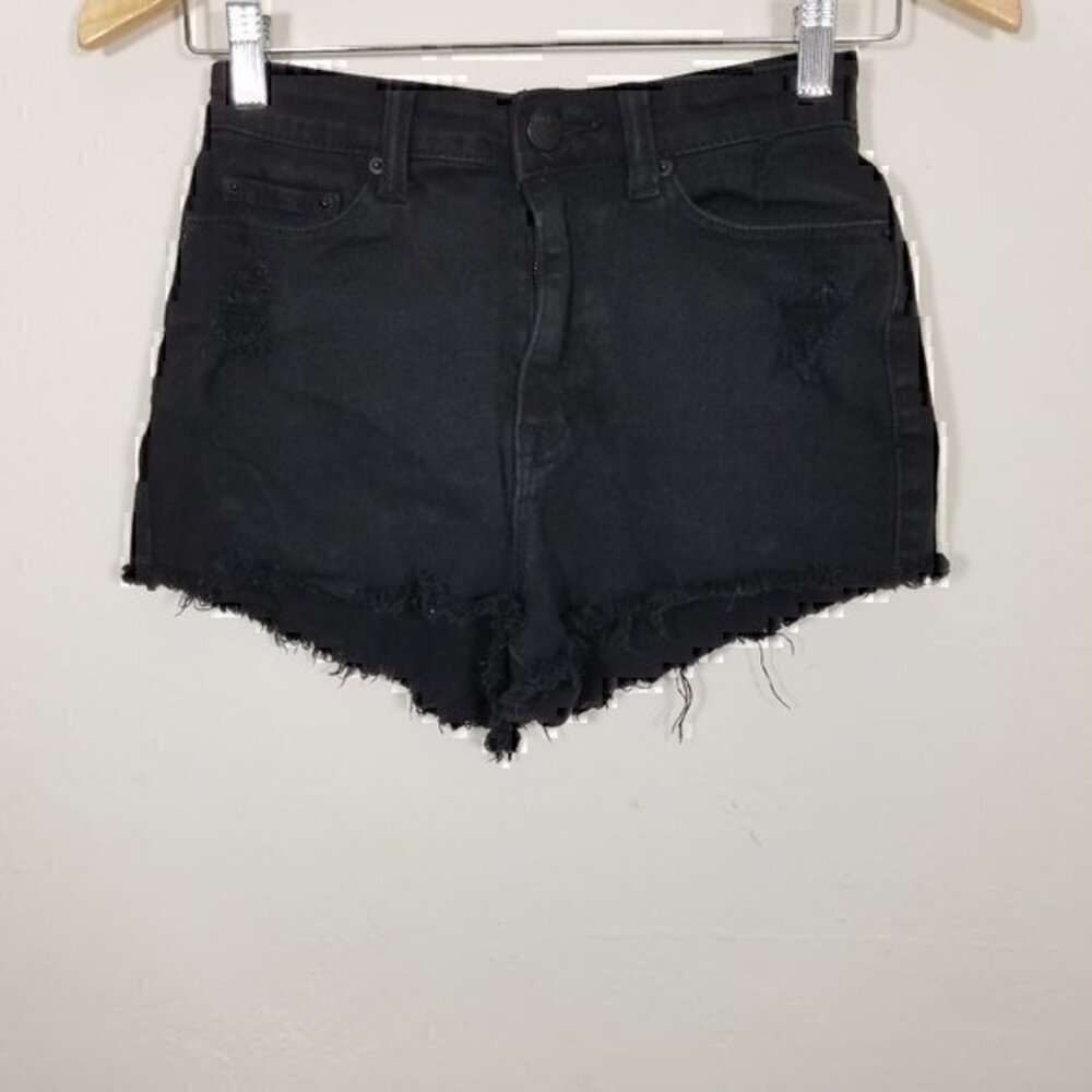 BDG High Rise Cheeky Jean Shorts Size 25